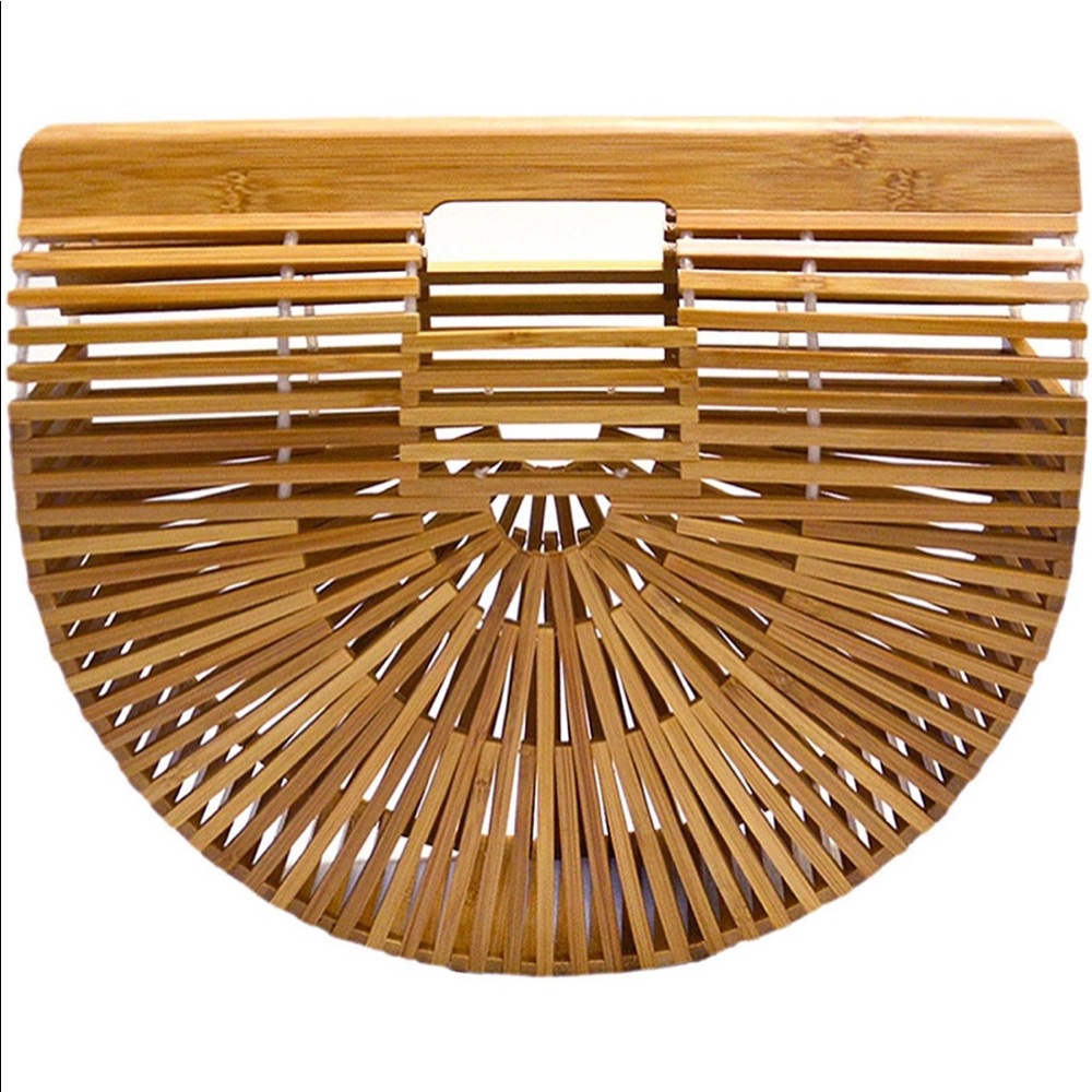 Wooden Ark Bamboo Clutch